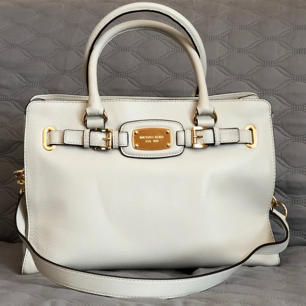 NWT. Authentic Michael Kors Hamilton tote